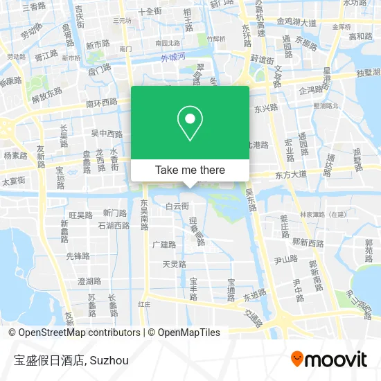 宝盛假日酒店 map