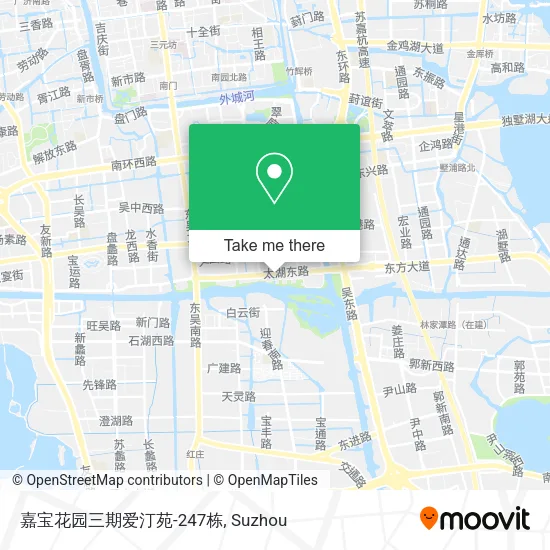 嘉宝花园三期爱汀苑-247栋 map