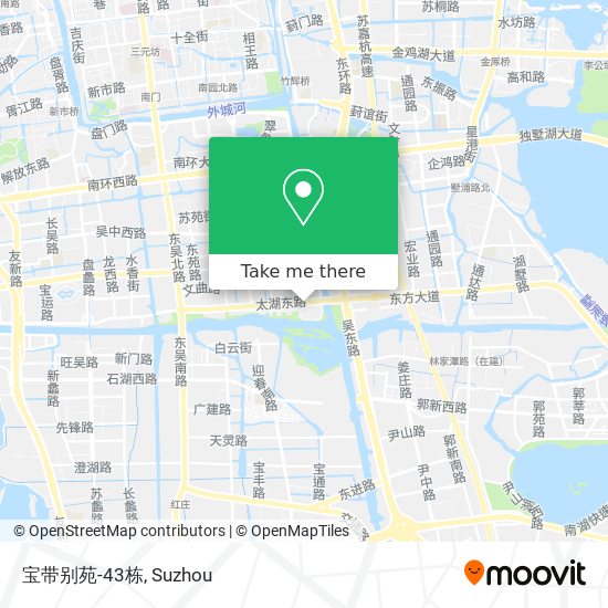 宝带别苑-43栋 map
