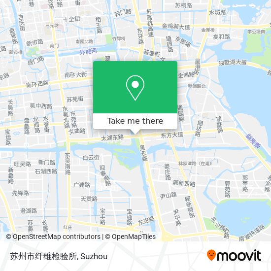 苏州市纤维检验所 map