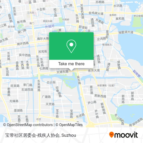 宝带社区居委会-残疾人协会 map