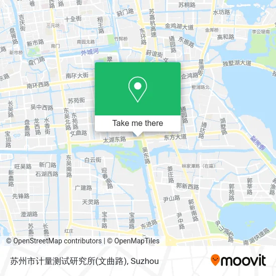 苏州市计量测试研究所(文曲路) map