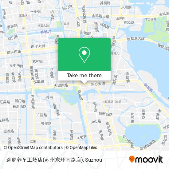 途虎养车工场店(苏州东环南路店) map