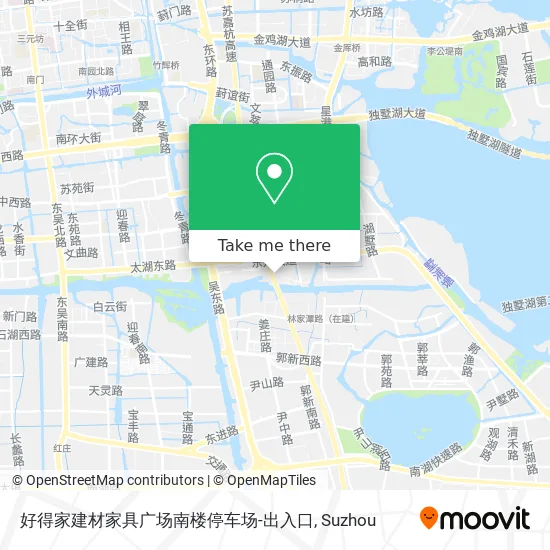 好得家建材家具广场南楼停车场-出入口 map