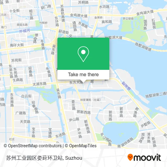 苏州工业园区娄葑环卫站 map