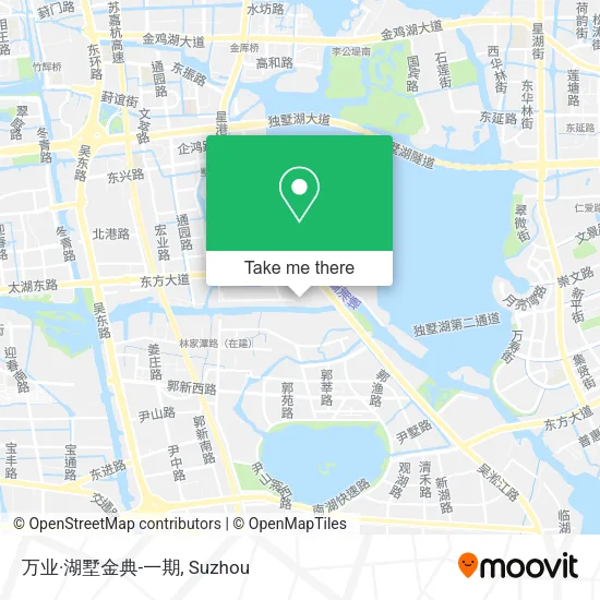 万业·湖墅金典-一期 map