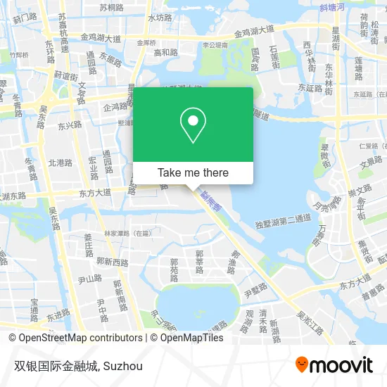 双银国际金融城 map