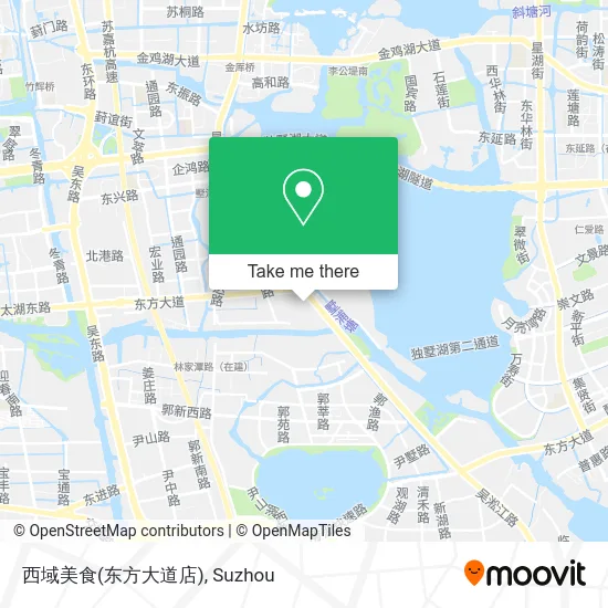 西域美食(东方大道店) map