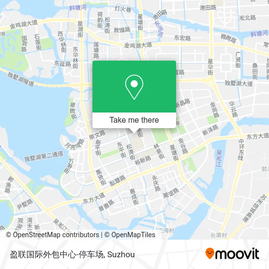 盈联国际外包中心-停车场 map