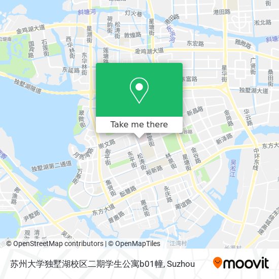 苏州大学独墅湖校区二期学生公寓b01幢 map
