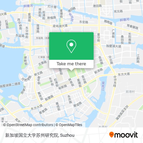 新加坡国立大学苏州研究院 map