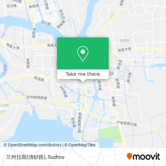 兰州拉面(清砂路) map