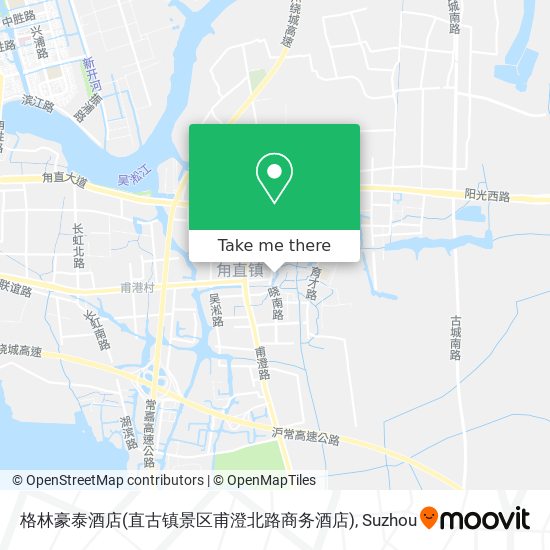 格林豪泰酒店(直古镇景区甫澄北路商务酒店) map