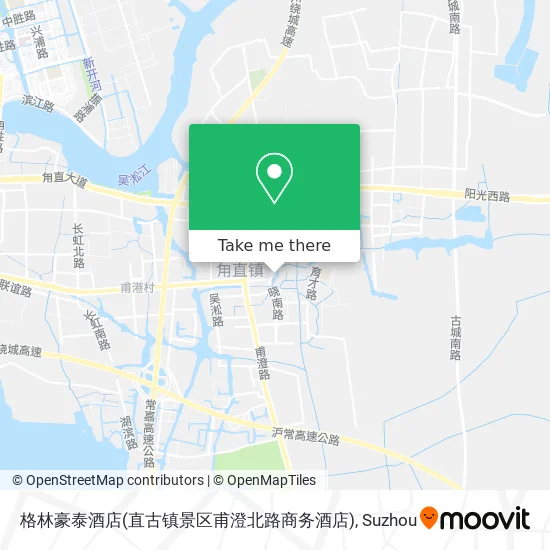 格林豪泰酒店(直古镇景区甫澄北路商务酒店) map