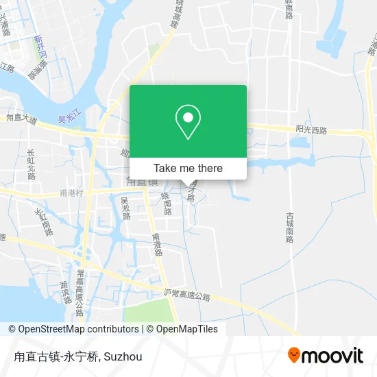 甪直古镇-永宁桥 map