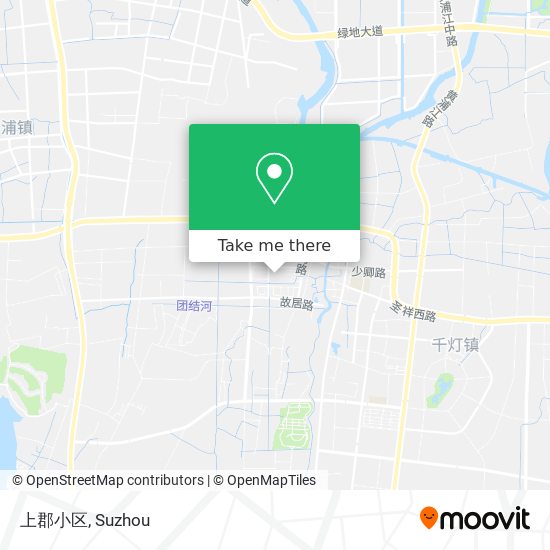 上郡小区 map