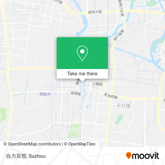 自力宾馆 map