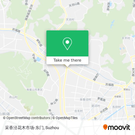 采香泾花木市场-东门 map