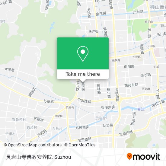 灵岩山寺佛教安养院 map