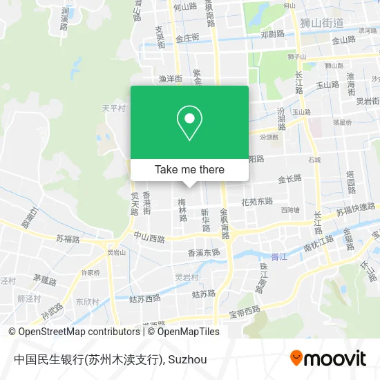 中国民生银行(苏州木渎支行) map