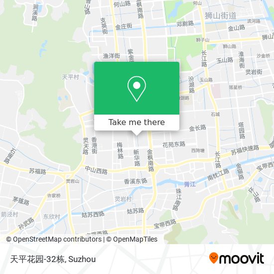 天平花园-32栋 map