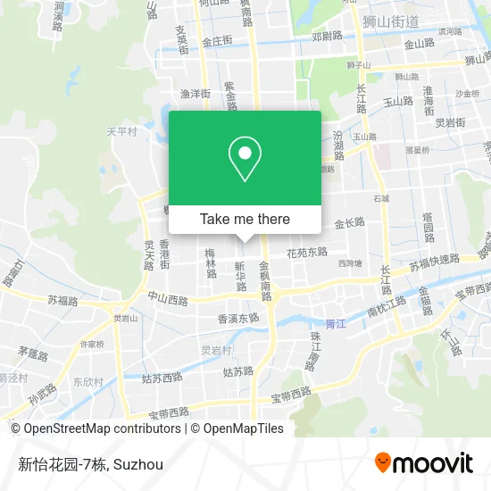 新怡花园-7栋 map