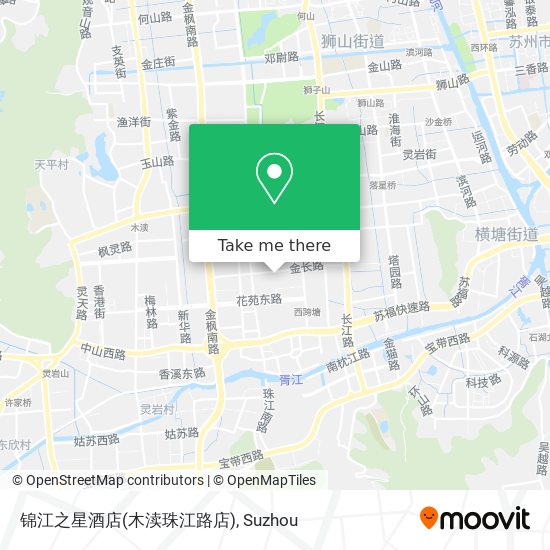 锦江之星酒店(木渎珠江路店) map