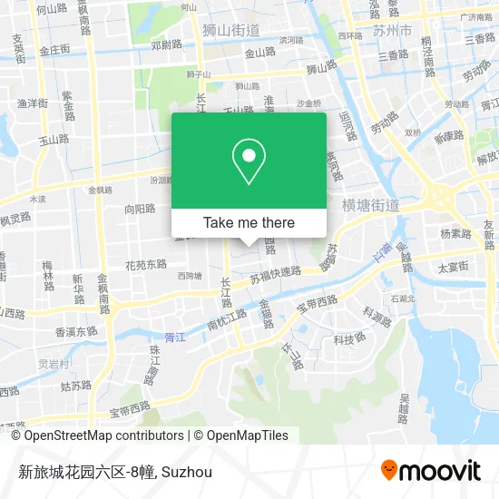 新旅城花园六区-8幢 map