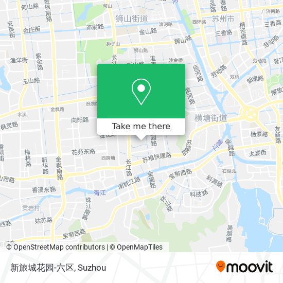 新旅城花园-六区 map
