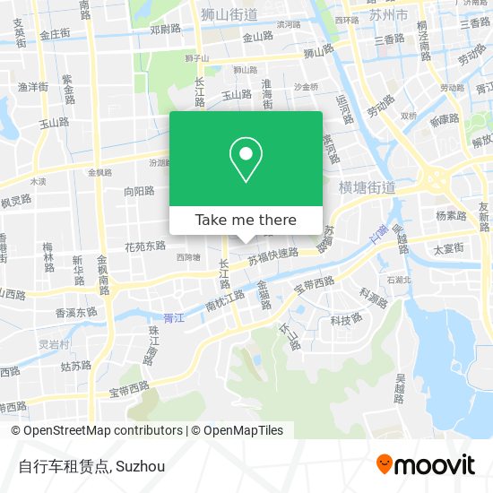 自行车租赁点 map