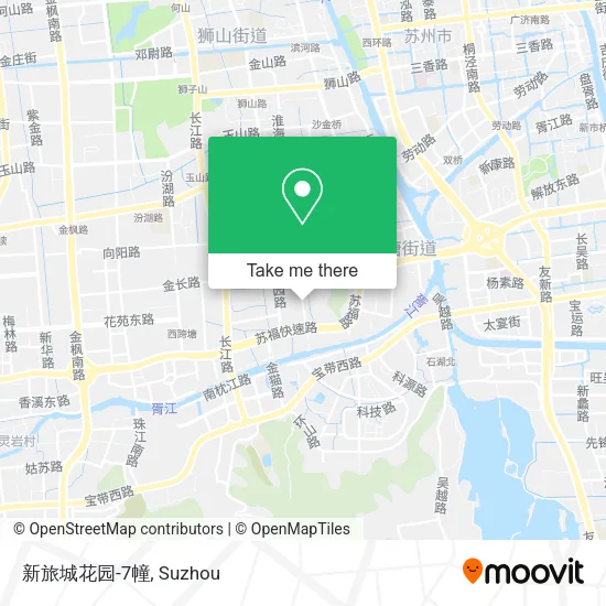 新旅城花园-7幢 map