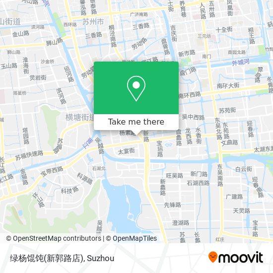 绿杨馄饨(新郭路店) map