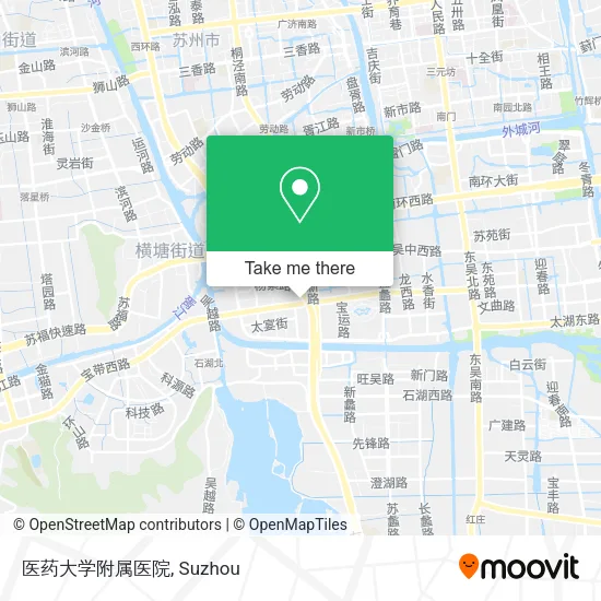 医药大学附属医院 map