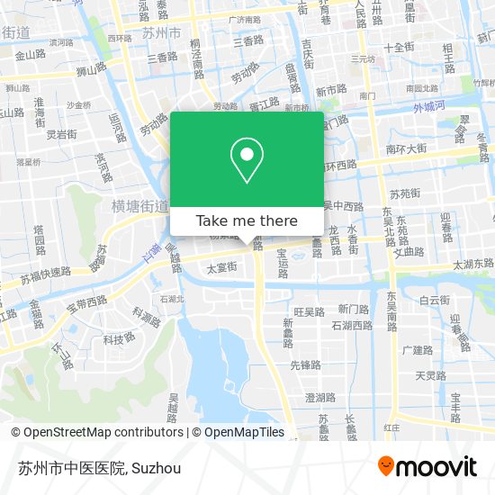 苏州市中医医院 map