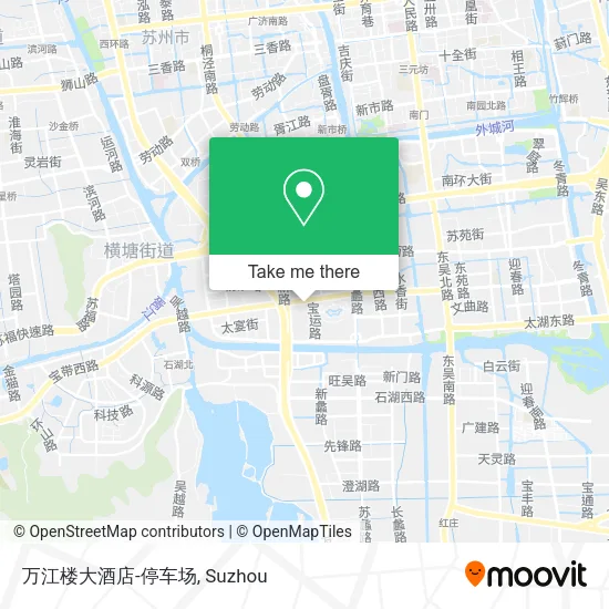 万江楼大酒店-停车场 map