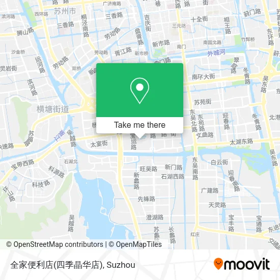 全家便利店(四季晶华店) map