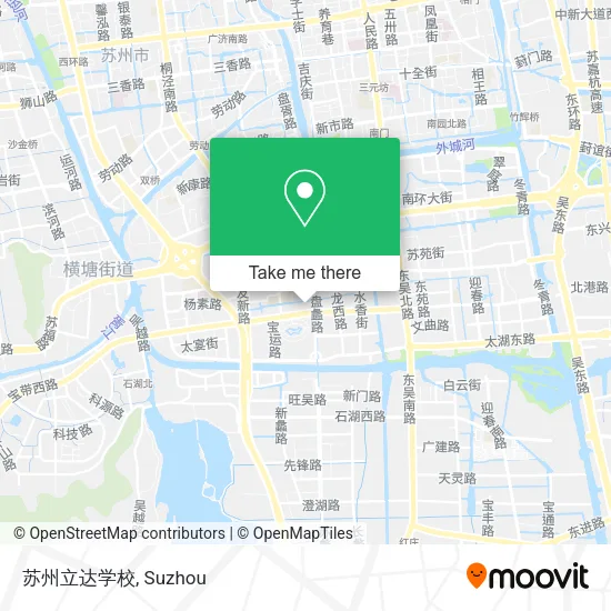 苏州立达学校 map