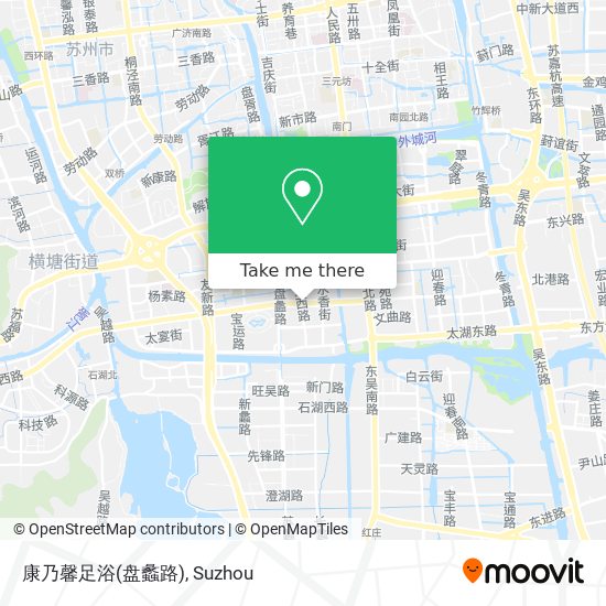 康乃馨足浴(盘蠡路) map