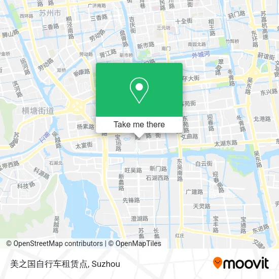 美之国自行车租赁点 map