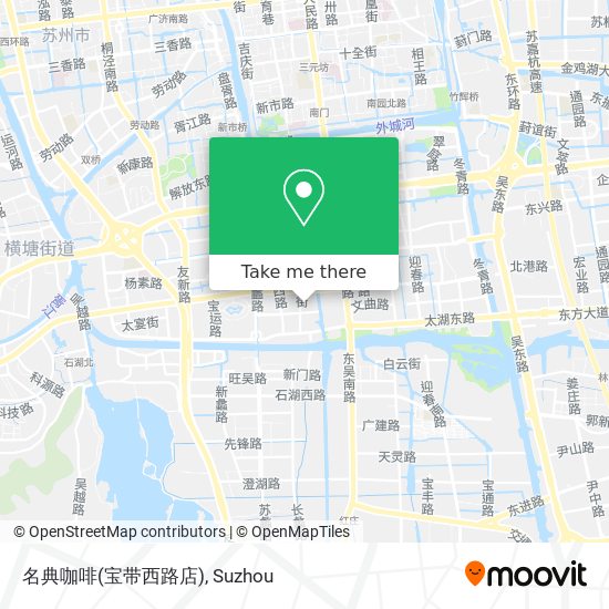 名典咖啡(宝带西路店) map