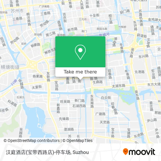 汉庭酒店(宝带西路店)-停车场 map