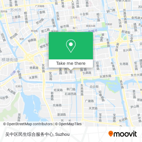 吴中区民生综合服务中心 map