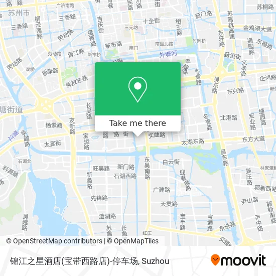 锦江之星酒店(宝带西路店)-停车场 map