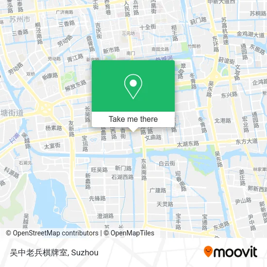 吴中老兵棋牌室 map
