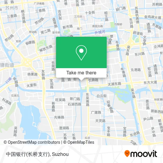 中国银行(长桥支行) map