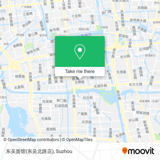 东吴面馆(东吴北路店) map