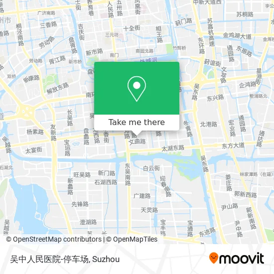 吴中人民医院-停车场 map