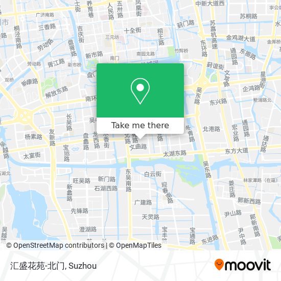 汇盛花苑-北门 map