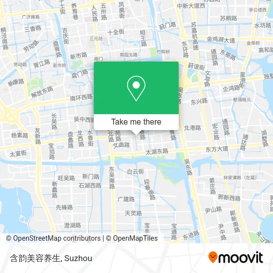含韵美容养生 map