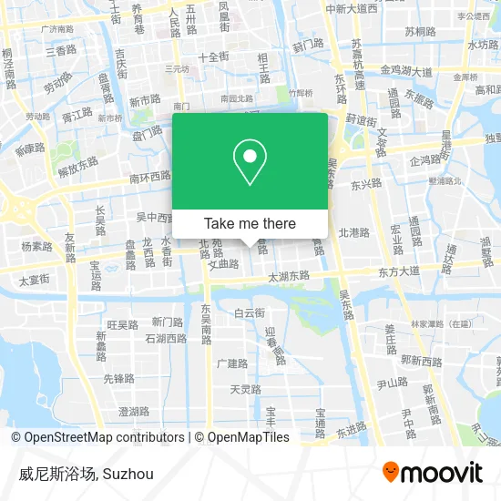 威尼斯浴场 map